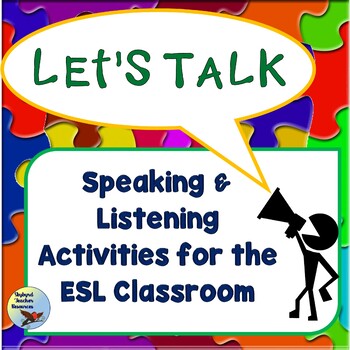 Preview of ESL Speaking Activities:  Speaking and Listening Practice for EFL ELL