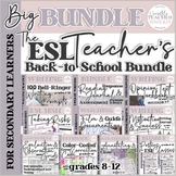 ESL/EFL Resources Big Back-to-School Bundle