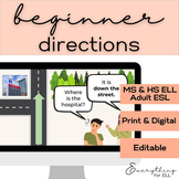 ESL-ELD Beginner & Newcomer (A1) | Asking & Giving Directions
