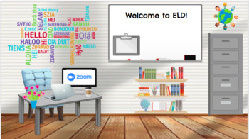 Preview of ESL/ELD/ELL Bitmoji Classroom 