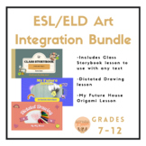 ESL ELD ELL High School Google Slides Art Integration Less