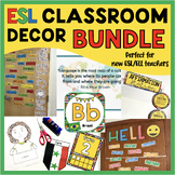 ESL/ELL Classroom Decor BUNDLE