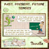 ESL | ELL | EFL Past, Present, Future Tenses - Bundle - Ru