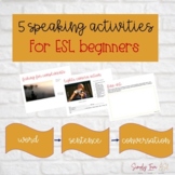 ESL-ELL-EFL interactive speaking task cards - hobbies and 