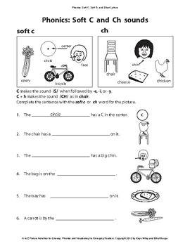 Preview of ESL, ELL, ELD Phonics for Newcomer Literacy: Soft C, Soft G, Silent letters