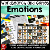 ESL ELL Feelings and Emotions Worksheets Games and Posters