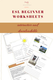 ESL/ELL Interactive worksheets - My House