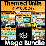 ESL ELL Themed Units and Projects MEGA Bundle PBL