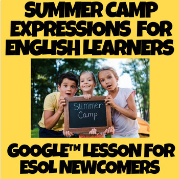 Preview of ESL/ESOL Summer Camp Survival Expressions Slideshow