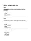 ESL Elementary Level  Worksheet Bundle