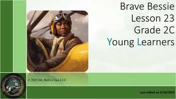 Preview of ESL English Lesson for Grade 2: 'Brave Bessie' - YL Series (Lesson 23)