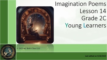 Preview of ESL English Lesson for Grade 2: 'Imagination Poems' - YL Series (Lesson 14)