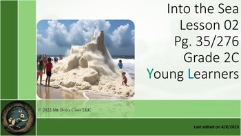 Preview of ESL English Lesson for Grade 2: 'Into the Sea' - YL Series (Lesson 2)