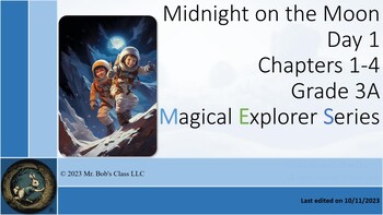 Preview of ESL English Lesson for Grade 3: 'Midnight on the Moon' - MES series (Lesson 10)