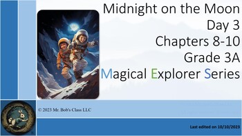 Preview of ESL English Lesson for Grade 3: 'Midnight on the Moon' - MES series (Lesson 12)