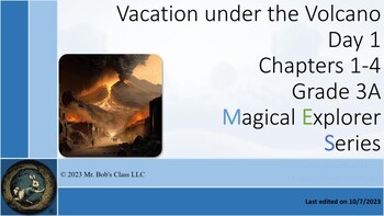 Preview of ESL English Lesson for Grade 3: 'Vacation under the Volcano' - MES (Lesson 19)