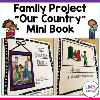 ESL Family mini book Project! Parent Letter in English AND Spanish!