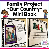 ESL Family Mini Book Project with Parent Letter in English