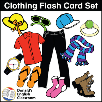 👉 KS1 Clothing Flashcards (teacher made) - Twinkl