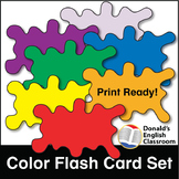 Color Flash Cards ESL ELL Newcomer