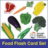 Food and Drink Flash Cards ESL ELL Newcomer