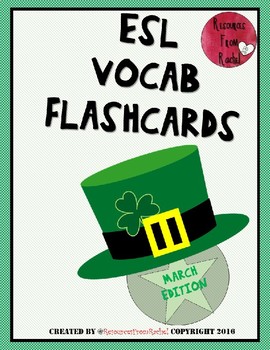 Preview of ESL Flashcards - March
