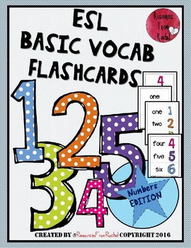 Preview of ESL Flashcards - Numbers