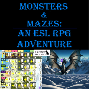 Preview of ESL Games RPG Activity: Vocabulary, Figurative Language, Reading Comprehension