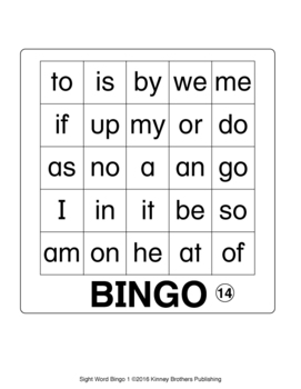 easy class bingo