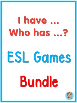 Preview of ESL Games  I have  Who has  Bundle