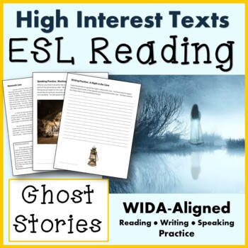 Preview of ESL Reading Comprehension - Ghost Stories