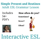 ESL Grammar Simple Present and Routines for Beginner to In
