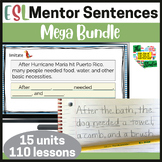 ESL Grammar & Writing Lessons | Mentor Sentences Mega Bundle