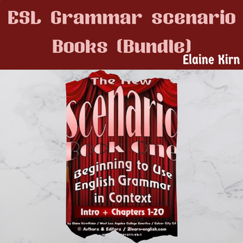 Preview of ESL Grammar scenario Books (Bundle)