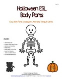 ESL Halloween Body Parts