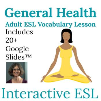 Preview of ESL Health and Exercise Vocabulary and Spelling Lesson for Adults
