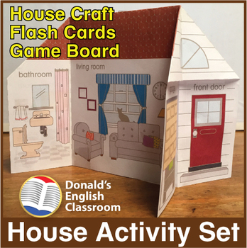 Preview of House Activity Set ESL ELL Newcomer