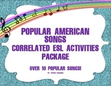 ESL - ESL Activities Package of Popular Songs