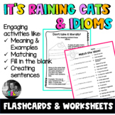 ESL Idioms- Flashcards, Worksheets & Activities