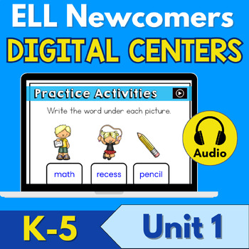 Preview of ESL Independent Activities | ELL Distance Learning | ELL Google Classroom