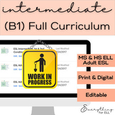 ESL Intermediate/ Advanced Level Curriculum