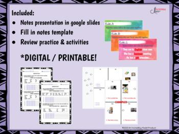 Preview of ESL - Introduction to Adjectives (Digital & PDF)