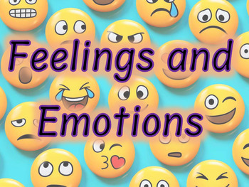 Preview of ESL KINDERGARTEN LESSON: EMOTIONS