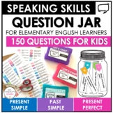 ESL Speaking Activity for Kids  - Present and Past Tense Q