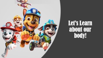 ESL Lesson - Paw Patrol Body Parts by The |