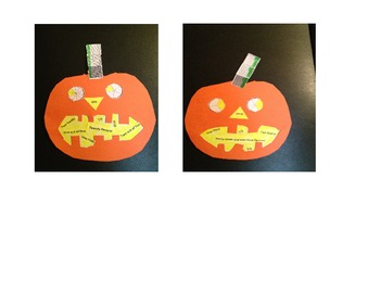 mei Plasticiteit Ochtend ESL MATH Halloween Attribute Pumpkins:Fractions Decimals Percents