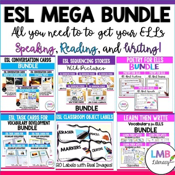 Preview of ESL Newcomer Activities Bundle, Great for ESL Newcomers or Beginner ELLs