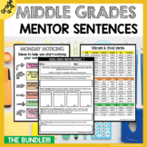 ESL Mentor Sentences Bundle (Full Year of Sentences) | ESL