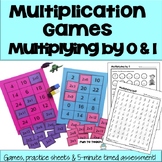 Multiplication Games - Multiplying by 0 and 1