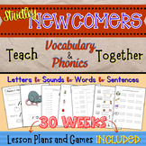 ESL NEWCOMER Curriculum, Activities, Vocabulary, Phonics, Games